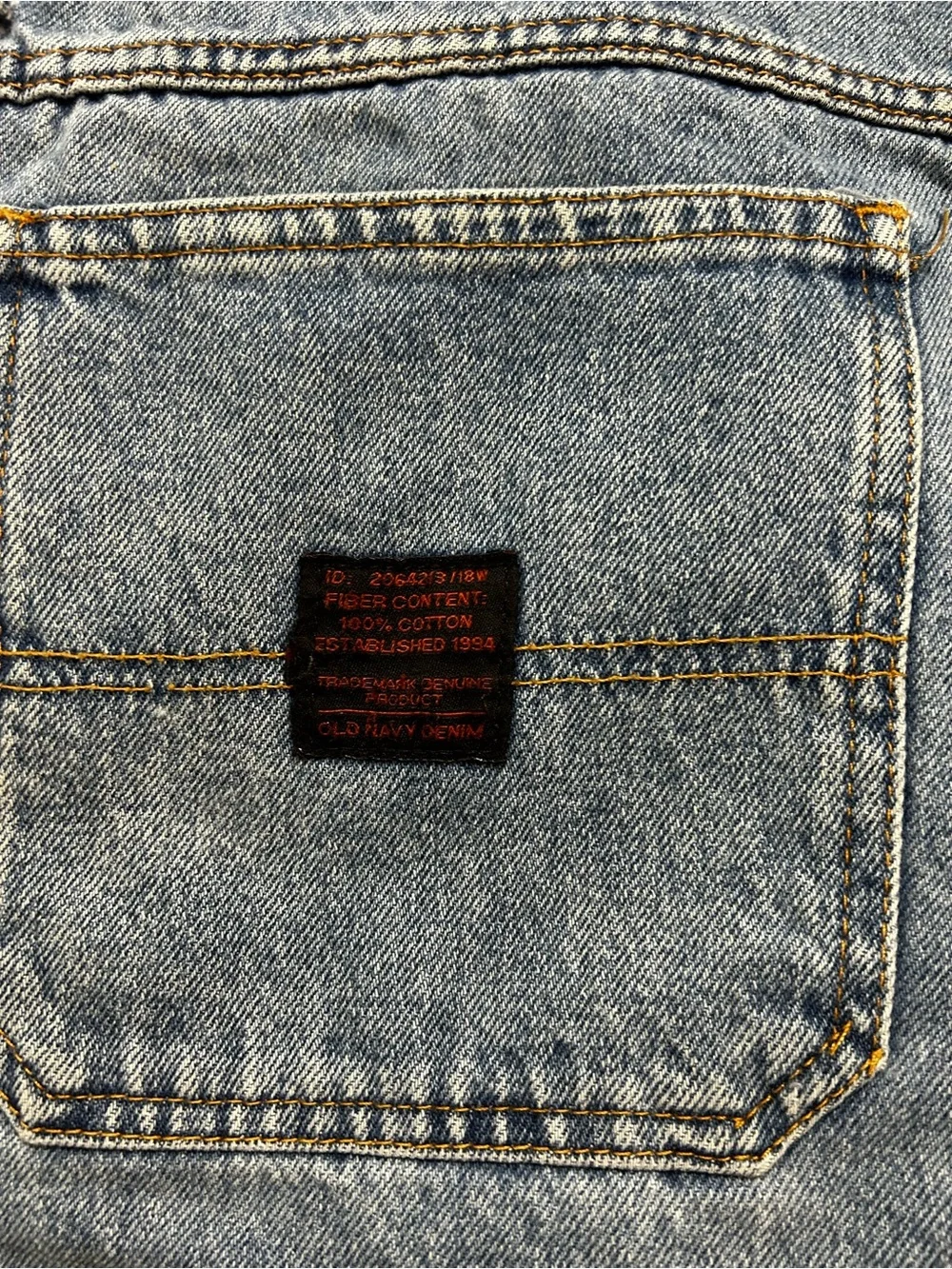 Vintage‎ Old Navy Relaxed Fit Men's Blue Denim Jeans